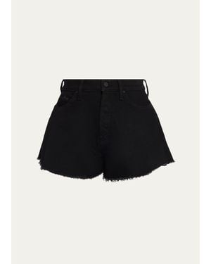 Mother The Flutter Shorts - Black