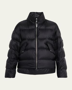Moncler Genius X Ee72 By Edward Enninful Blas Short Down Jacket - Black