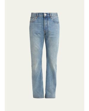 McQueen Francis Straight-Leg Jeans - Blue
