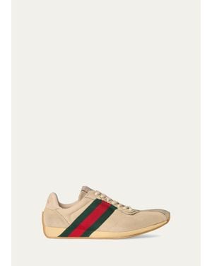 Gucci Tempo Low-Top Sneakers - White
