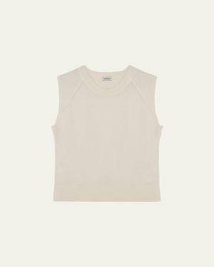 Jonathan Simkhai Hanson Cashmere Vest - Natural