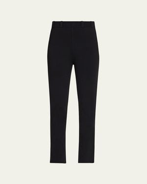 Alaïa Belt-Loop Ankle Leggings - Blue