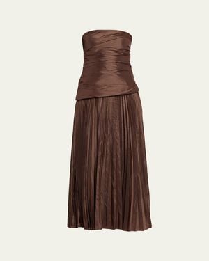 brown ribbed long sleeve dress Women's Feels Like Now Mocha Brown Ribbed Knit Sweater Mini Dress | Size: L