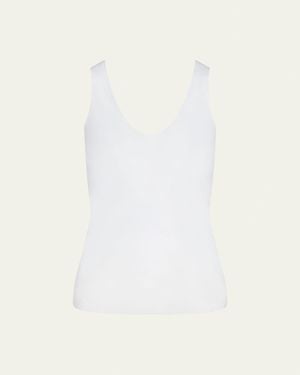 Commando Whisper Layering Tank - White