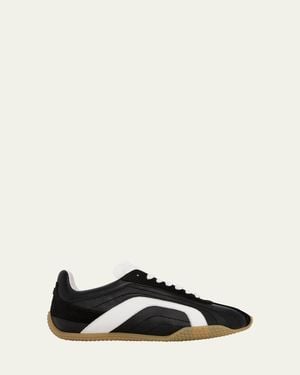 Pierre Hardy Jump Mixed Leather Sneakers - Black