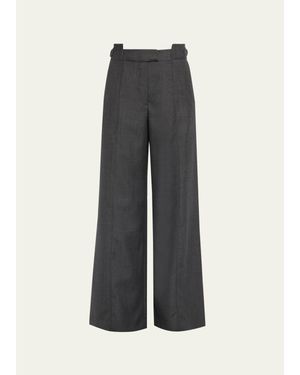 Officine Generale Zelia Wide-Leg Pants - Multicolor