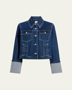 Cinq À Sept Isaline Denim Jacket - Blue
