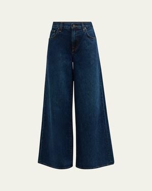 Twp Tiny Dancer Wide-Leg Denim Jeans - Blue