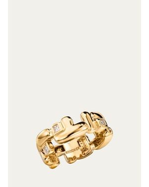 Boochier 18K Diamond Arcade Double Eternity Ring - Metallic
