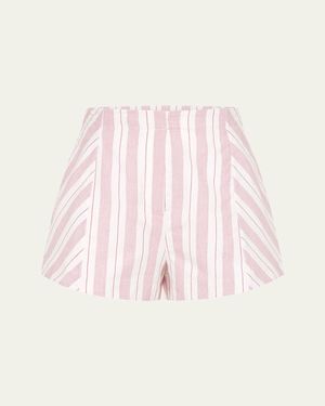 Posse Lena Stripe Shorts - Pink