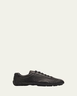 Prada Montecarlo Re-Edition 2005 Nappa Leather Sneakers - Black