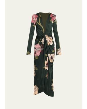 Johanna Ortiz Reinvention Oasis Ankle Dress - Multicolor