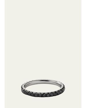 Aaryah Platinum And Rhodium Diamond Nero Ring - Natural