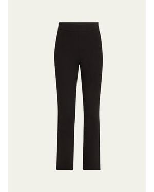 Toccin Claire Ponte Cigarette Pants - Black