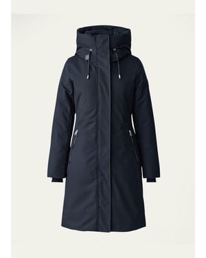 Mackage Shiloh 2-In-1 Fitted Parka - Blue