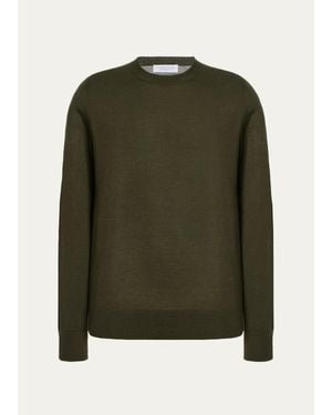 Gabriela Hearst Palco Wool Sweater - Green