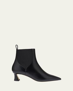 Malone Souliers 45Mm Nappa Leather Booties - Black