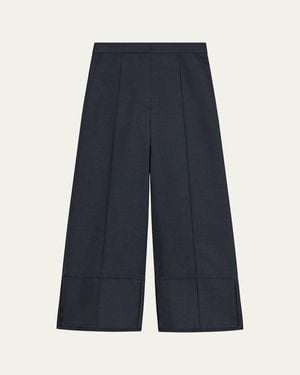 Theory Cuffed Crop Pants - Blue
