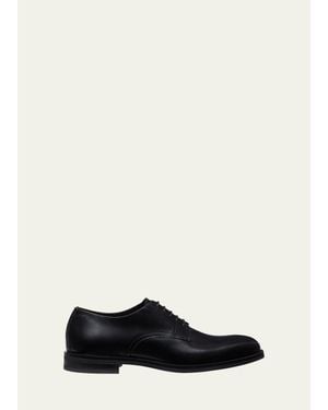 Stuart Weitzman Club Calfskin Classic Derby Loafers - White