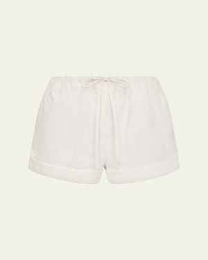 SIR. Charlie Rolled Shorts - Natural