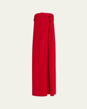 Heirlome Manuela Strapless Gathered Maxi Dress