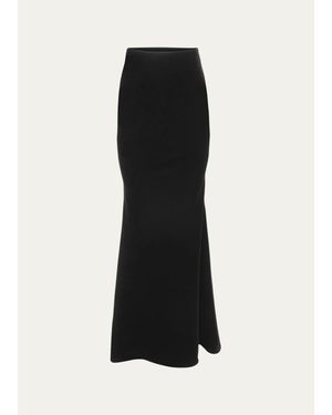 Carolina Herrera Chalet Trumpet Floor-Length Skirt - Black