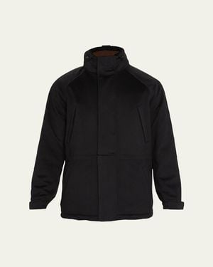 Loro Piana Icer Cashmere Coat - Black