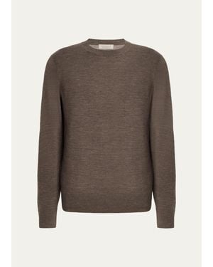 Gabriela Hearst Palco Wool Sweater - Brown