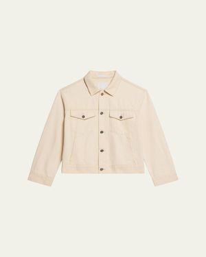 Helmut Lang Classic Denim Trucker Jacket - Natural