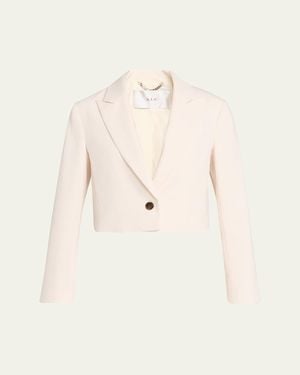 A.L.C. Cam Cropped Single-Breasted Jacket - Natural