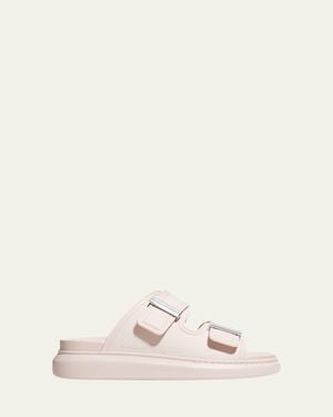 McQueen Hybrid Slide Sandals - Natural