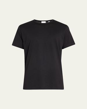 Handvaerk Pima Cotton Crewneck Undershirt T-Shirt - Black