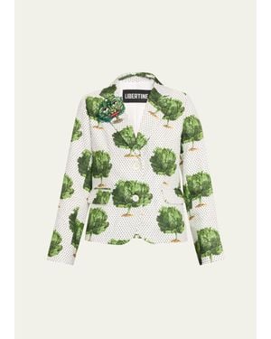 Libertine Lettuce Dance To The Beet Classic Jacket - Green