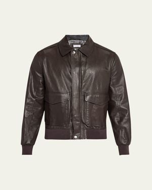 【ブルネロクチネリ】 Jackets - Leather Jackets ジャケット Brunello Cucinelli Leather jackets for Men | Online Sale up