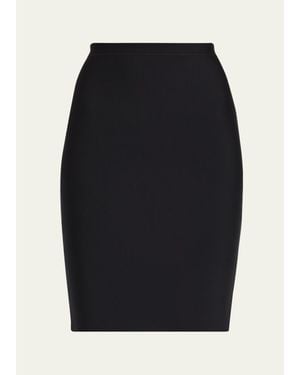 Commando Two-Faced Tech High-Rise Half Slip - Black