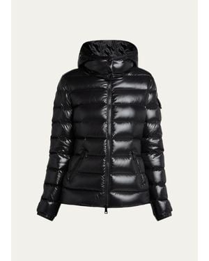 Moncler Avoce Hooded Short Down Jacket - Black