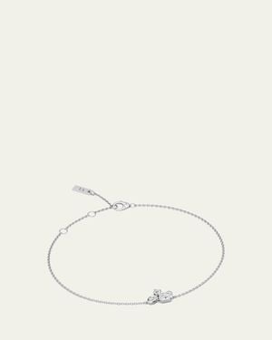 UNSAID Meta Lab-Grown Diamond Cluster Bracelet - Natural