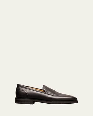 Allen Edmonds Reserve Roman Leather Penny Loafers - White