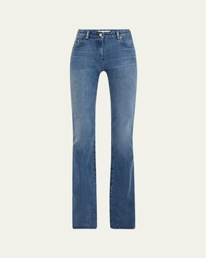 Michael Kors Slim Stovepipe Jeans - Blue