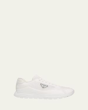 Prada Prax Mesh Runner Sneakers - Natural