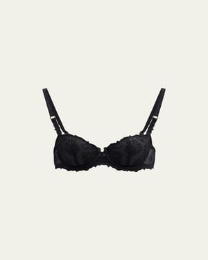 Chantelle Champs Elysees Lace Demi Bra - Natural