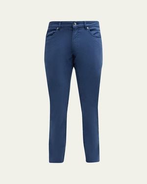 Peter Millar Wayfare 5-Pocket Pants - Blue