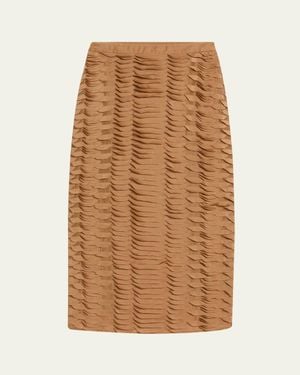 Twp Sylkie Scales Midi Skirt - Natural
