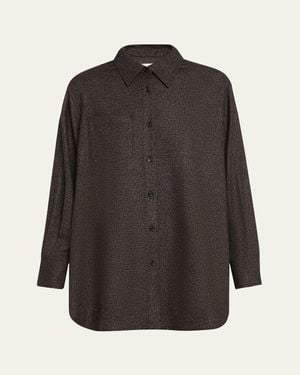 A.L.C. Spence Button-Front Tunic - Gray