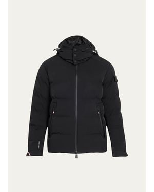Moncler Montgetech Hooded Puffer Jacket - Blue