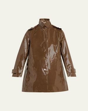 Jane Post Iconic Princess Slicker Rain Jacket - Black