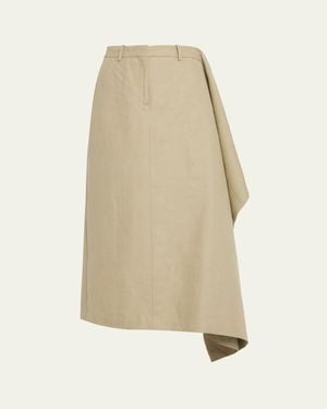 Heirlome Augusta Midi Skirt - Natural
