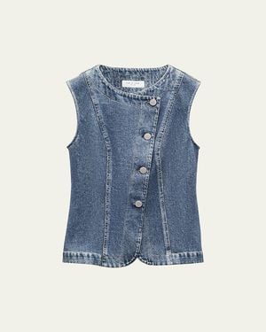 Rag & Bone Miramar Olivia Vest - Blue