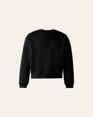 Mackage Julian Jersey Crewneck Sweater - Black