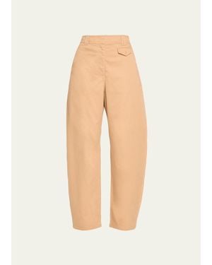 Ulla Johnson Laure Barrel-Leg Pants - White